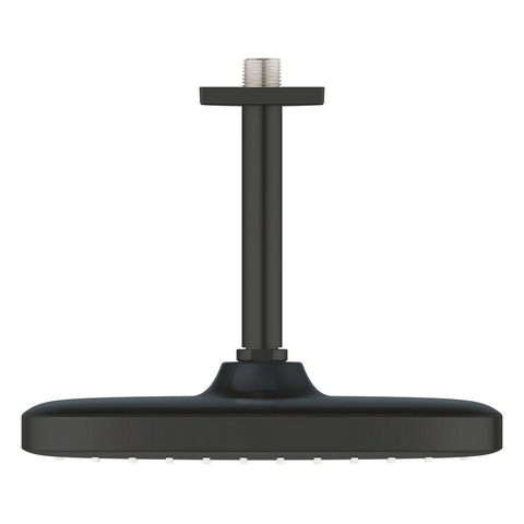Grohe Tempesta 250 Cube Hoofddouche - 25cm - 1 straalsoort - plafondarm 14.2cm - matte black (mat zwart) SW1077261