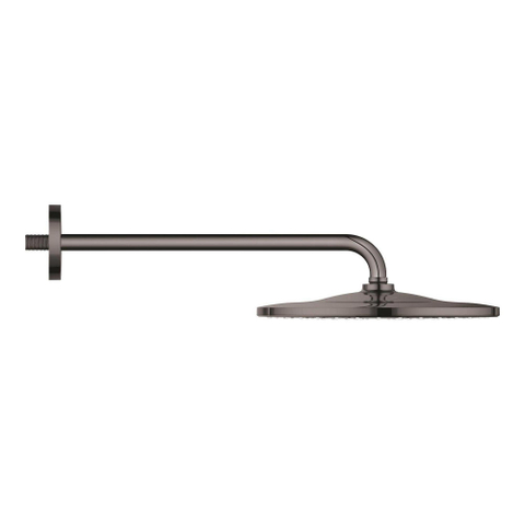 Grohe Rainshower Mono 310 Hoofddouche - 31cm - 1 straalsoort - wandarm 42.2cm - hard graphite (antraciet) SW1077360