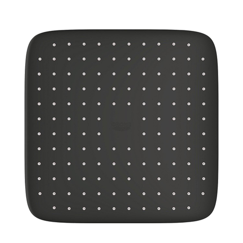 Grohe Tempesta 250 Cube Hoofddouche - 25cm - 1 straalsoort - plafondarm 14.2cm - matte black (mat zwart) SW1077261