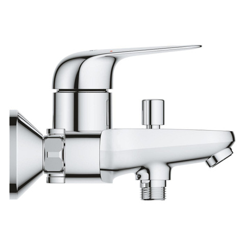 Grohe EuroPro Mitigeur baignoire - mural - levier - avec inverseur - Chrome SW1077365