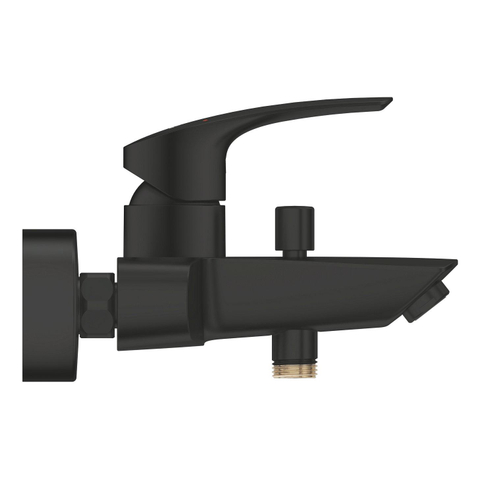 Grohe Eurosmart Badmengkraan - eengreeps - opbouw - matte black (mat zwart) SW1077467