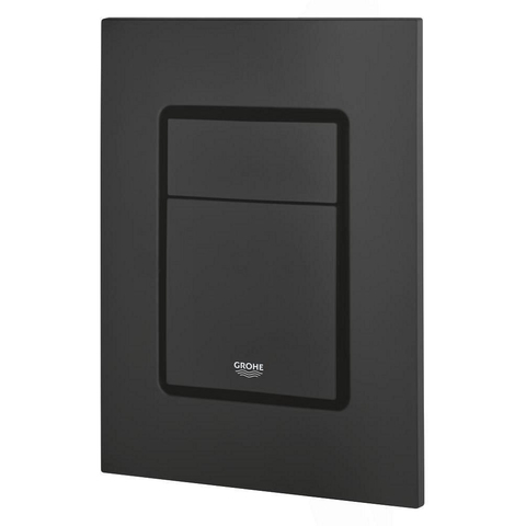 Grohe Skate Cosmopolitan S Bedieningsplaat - dualflush - phantom black (zwart) SW1077292