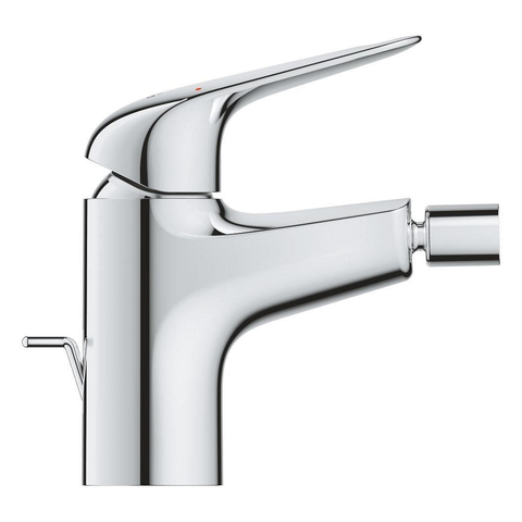 Grohe EuroPro Robinet de bidet - avec levier - tirette - Chrome SW1077391