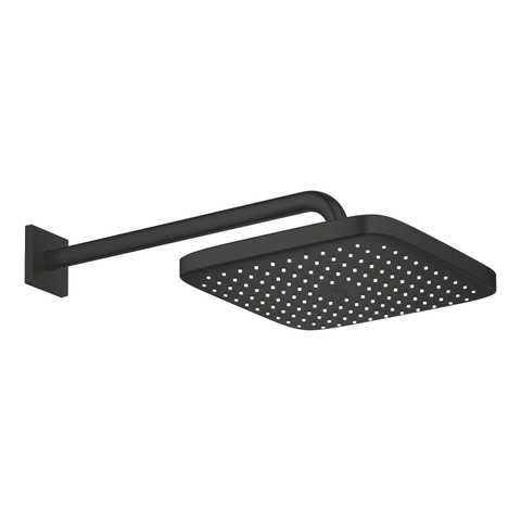 Grohe Tempesta 250 Cube Hoofddouche - 25cm - 1 straalsoort - wandarm 38cm - matte black (mat zwart) SW1077283
