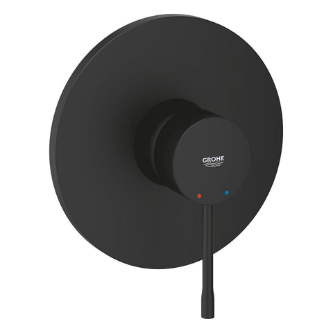Grohe Essence Douchemengkraan - 15.8x13.6cm - zonder inbouwdeel - phantom black (zwart) SW1077304