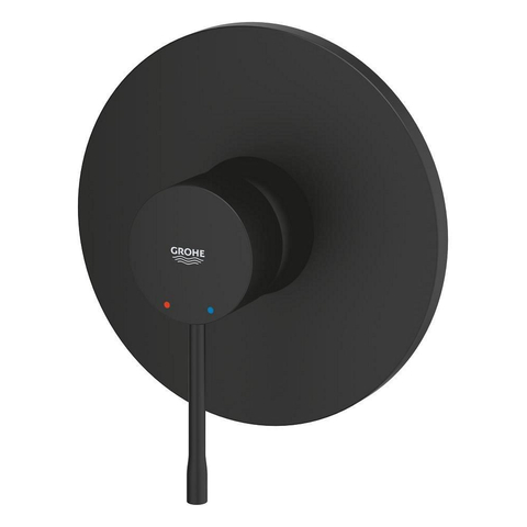 Grohe Essence Douchemengkraan - 15.8x13.6cm - zonder inbouwdeel - phantom black (zwart) SW1077304