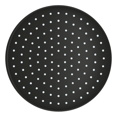 Grohe Tempesta 250 Hoofddouche - 25cm - 1 straalsoort - plafondarm 14.2cm - matte black (mat zwart) SW1077370