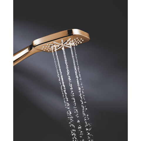 GROHE Rainshower SmartActive 130 Cube Handdouche - 13Ø - 3 straalsoorten - warm sunset SW1077291