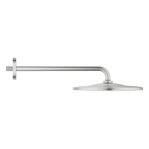 Grohe Rainshower Mono 310 Hoofddouche - 31cm - 1 straalsoort - wandarm 42.2cm - Supersteel (RVS) SW1077286