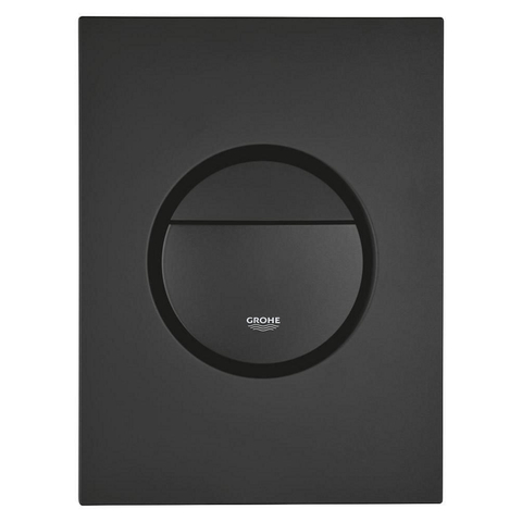 Grohe Nova Cosmopolitan S Bedieningsplaat - dualflush - phantom black (zwart) SW1077233