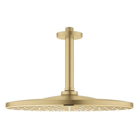 Grohe Rainshower Mono 310 Hoofddouche - 31cm - 1 straalsoort - plafondarm 14.2cm - brushed cool sunrise (goud) SW1077297