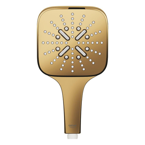 Grohe Rainshower SmartActive 130 Cube Handdouche - 13diameter - 3 straalsoorten - cool sunrise (goud) SW1077227