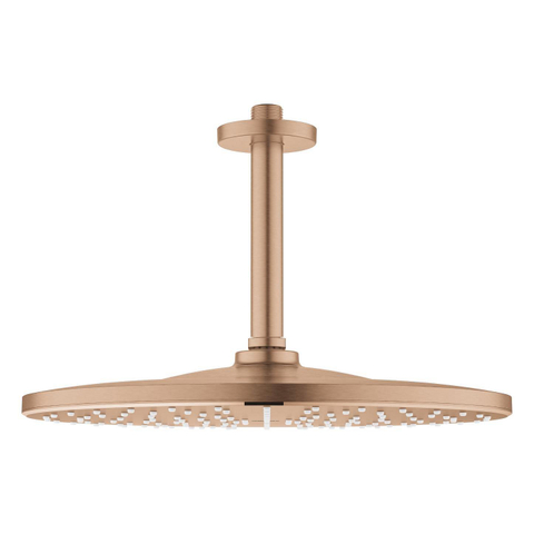 Grohe Rainshower 310 Hoofddouche - 31cm - 1 straalsoort - plafondarm 14.2cm - brushed warm sunset (koper) SW1077202