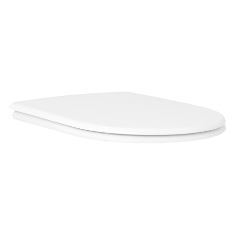 GROHE Essence abattant WC - 36.1x44.6cm - forme D - softclose - déclipsable - blanc SW1077374