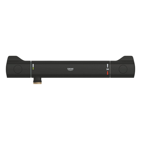 Grohe Grohtherm 800 Douchemengkraan - thermostatisch - cooltouch - matte black (mat zwart) SW1077386