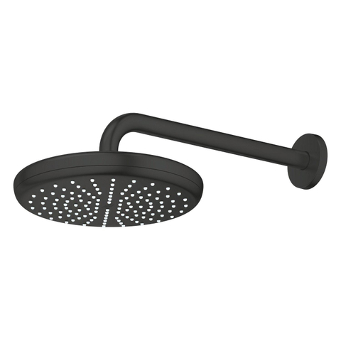 Grohe Tempesta 210 Hoofddouche - 21cm - 1 straalsoort - wandarm 28.6cm - matte black (mat zwart) SW1077257
