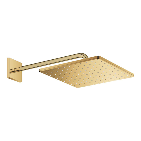 Grohe Rainshower Mono 310 Cube Hoofddouche - 31cm - 1 straalsoort - wandarm 42.2cm - cool sunrise (goud) SW1077324