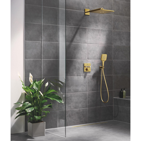 Grohe Grohtherm SmartControl Perfect Showerset - compleet - brushed hard graphite (antraciet) SW1077371