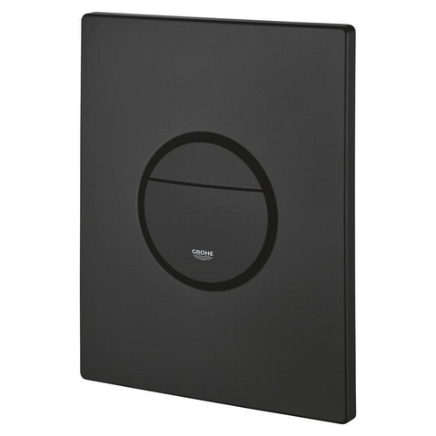Grohe Nova Cosmopolitan Bedieningsplaat - dualflush - phantom black (zwart) SW1077319