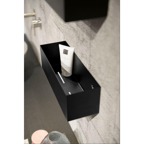 Looox Colour shelf box Special BoX rechthoek 30x10x10cm RVS geborsteld OUT14111