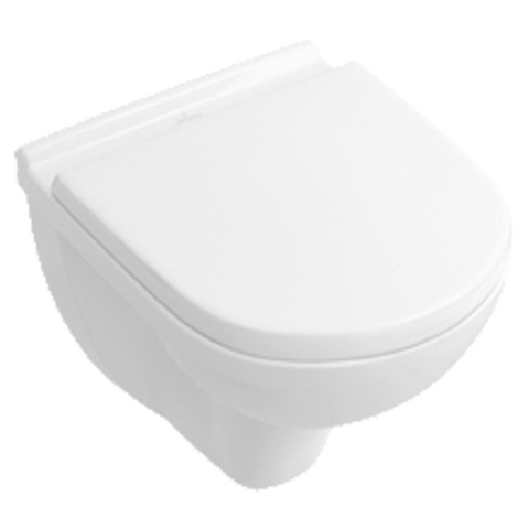 Villeroy & Boch O.novo combi pack - met wandcloset - diepspoel Compact49cm - met zitting - met softclose en quick - White Alpine (glans wit) 0124080