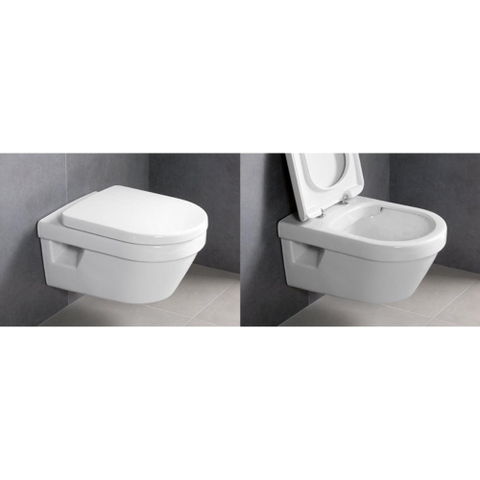 Villeroy & Boch Architectura Omnia architectura wandcloset - 53cm directflush - diepspoel - White Alpine (glans wit) 1024412