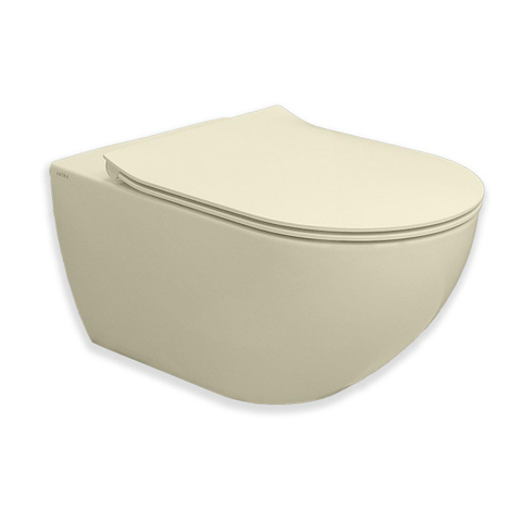Royal Plaza Belbo WC suspendu – sans bride – chasse cyclonique – profondeur 55 cm – sable SW1127060