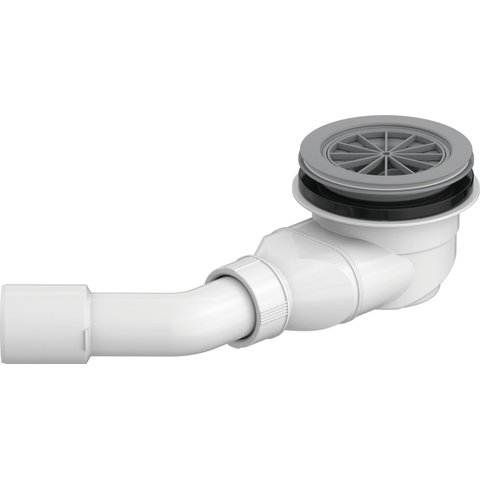Duravit Sustano Douchebakafvoer - 50mm horizontaal - wit SW813672