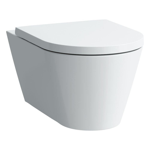 Kartell by Laufen hangtoilet – Rimless – verdekte bevestiging – diepte 54,5 cm – glans wit LCC SW358273