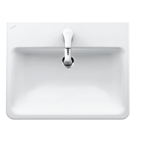 Laufen Pro S lavabo - 56x44x17.3cm - 1 trou de robinet - blanc 0083334