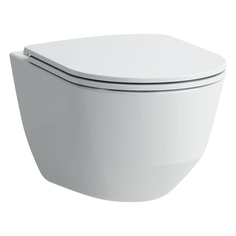 Laufen Pro hangtoilet – Rimless – verdekte bevestiging – diepte 53 cm – glans wit GA78116