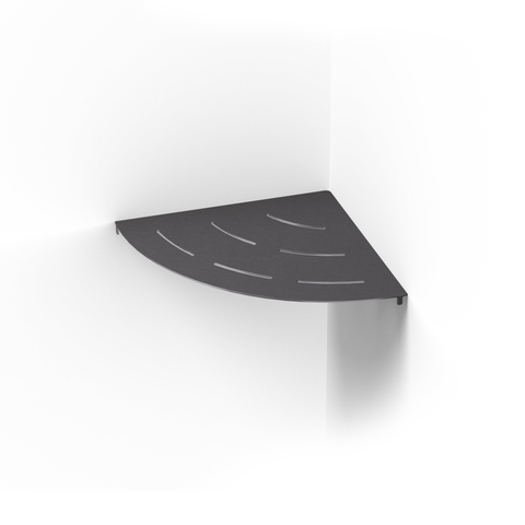 Looox Storage collection hoekplanchet - 30cm - afgerond - RVS SW1150274