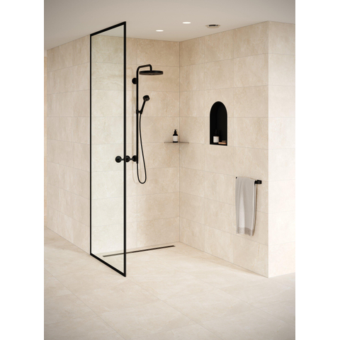 Looox Storage collection hoekplanchet - 30cm - afgerond - RVS SW1150274
