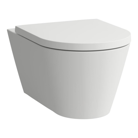 Kartell by Laufen hangtoilet – Rimless – diepte 54,5 cm – mat wit SW336188