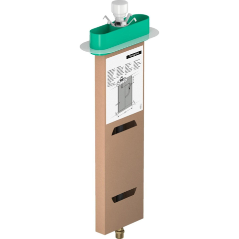 Hansgrohe SBox Basiset - met inbouwdeel - met 1 functie ten behoeve van. badrand- of tegelrand - groen SW358788