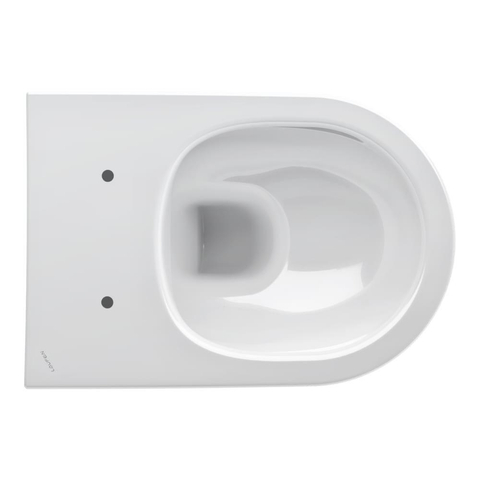 Laufen Pro WC suspendu 36.5x53x34.5cm à fond creux rimless céramique blanche GA78116