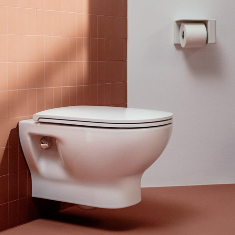 Laufen Lua toiletzitting - 36.7x44.6cm - softclose - quick release - wit SW786296
