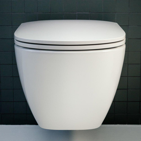 Laufen Lua toiletzitting - 36.7x44.6cm - softclose - quick release - wit SW786296