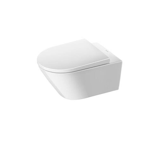 Duravit D-neo Wandclosetpack - met wandcloset - diepspoel - rimless - inclusief verborgen bevestiging - 37x54x40cm - met c - wit hoogglans SW544305