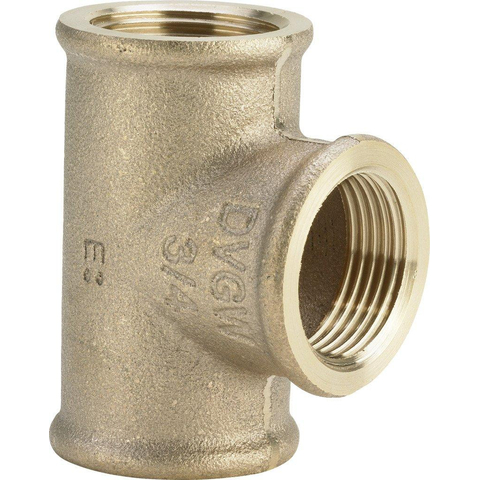 Viega Té 1/2" X 1/2" X 1/2" BI. brons GA48986