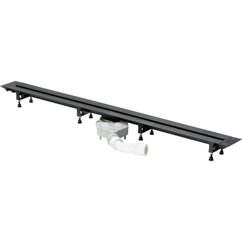 Viega Advantix vario caniveau de douche rénovation 30 120cm raccourcissable en continu GA37575