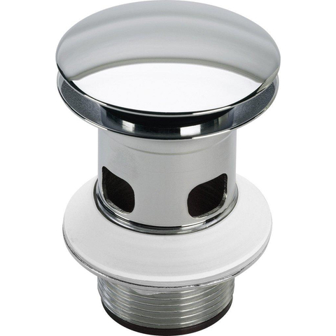 Viega Visign v1 bonde à poussoir avec trop-plein 175 mm chrome GA78746