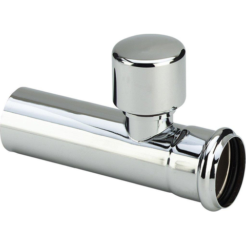 Viega tuyau d'extension avec aérateur 32x125mm chrome 0500291