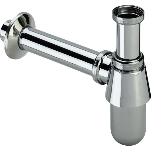 Viega siphon gobelet avec tuyau mural 5/4 avec rosace chrome 0500038