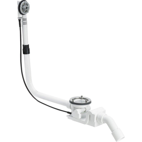 Viega Rotaplex évacuation de baignoire combinaison de trop-plein avec bonde garniture de base pour évacuation 90mm standard 0080185