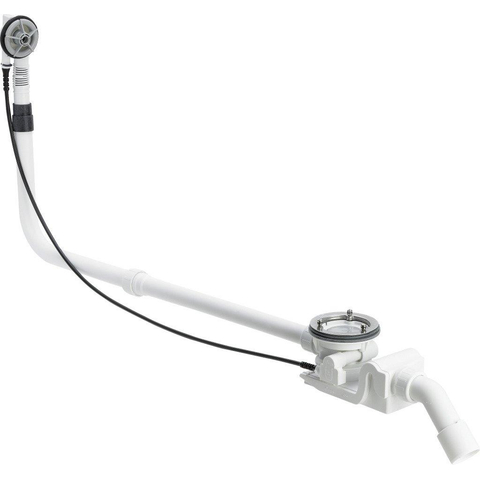 Viega Rotaplex évacuation de baignoire combinaison trop-plein avec bonde garniture de base pour évacuation 90mm rallongée 0500041