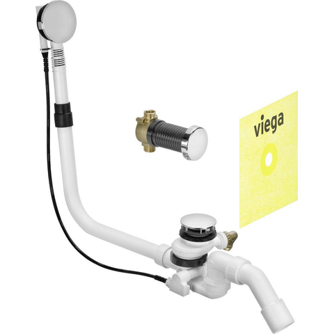 Viega Multiplex trio f vidage de baignoire avec remplissage 725x40 50 chrome GA93706