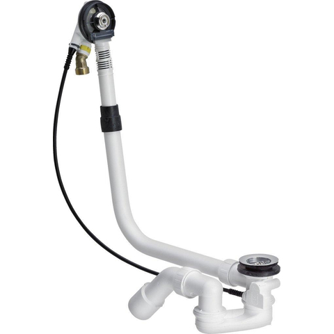 Viega Multiplex Multiplex Trio vidage de baignoire et combinaison de trop-plein et de remplissage avec bonde 40/50x725mm modèle de base SW29107