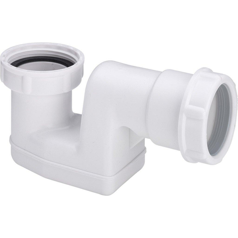 Viega universele sifon 1 1/2"x40 knel kunststof wit OUTLETSTORE STORE31433