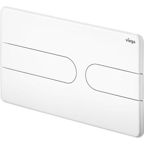 Viega Prevista bedieningsplaat visign for style 23 13x22cm kunststof alpine wit SW420801